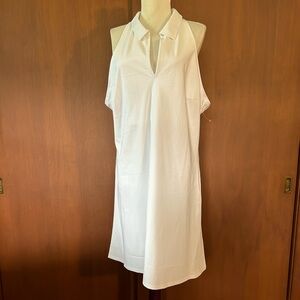 NWOT Abercrombie and Fitch white dress